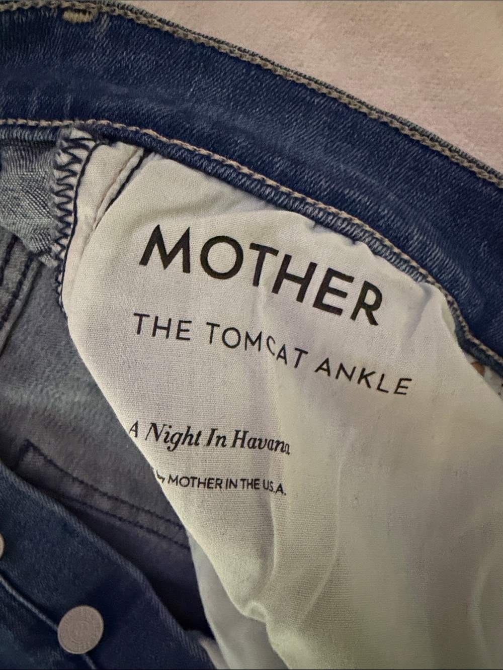 MOTHER The Tomcat Ankle Jean, EUC! - Picture 3 of 8